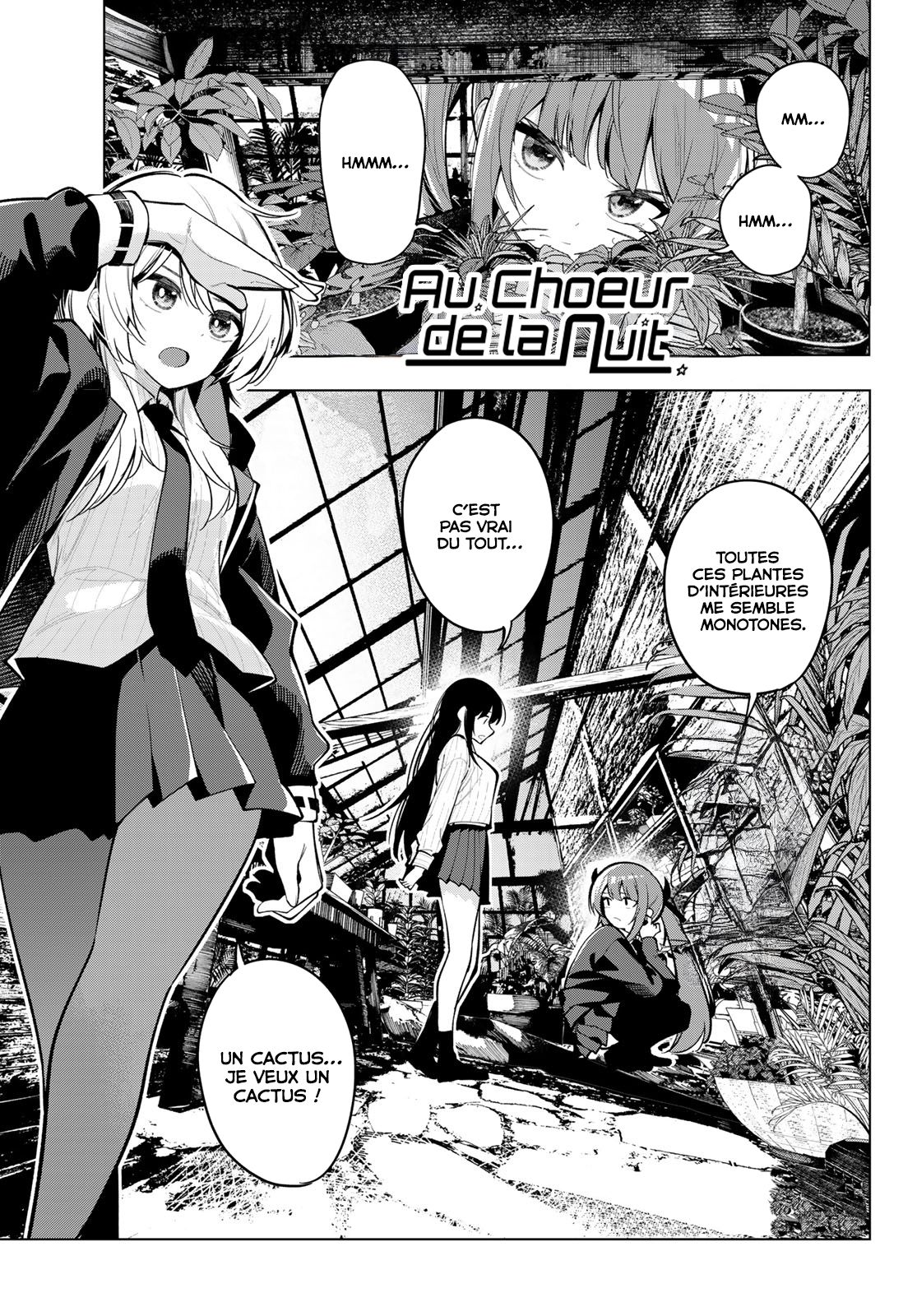 Read Au Choeur de la Nuit Manga Online