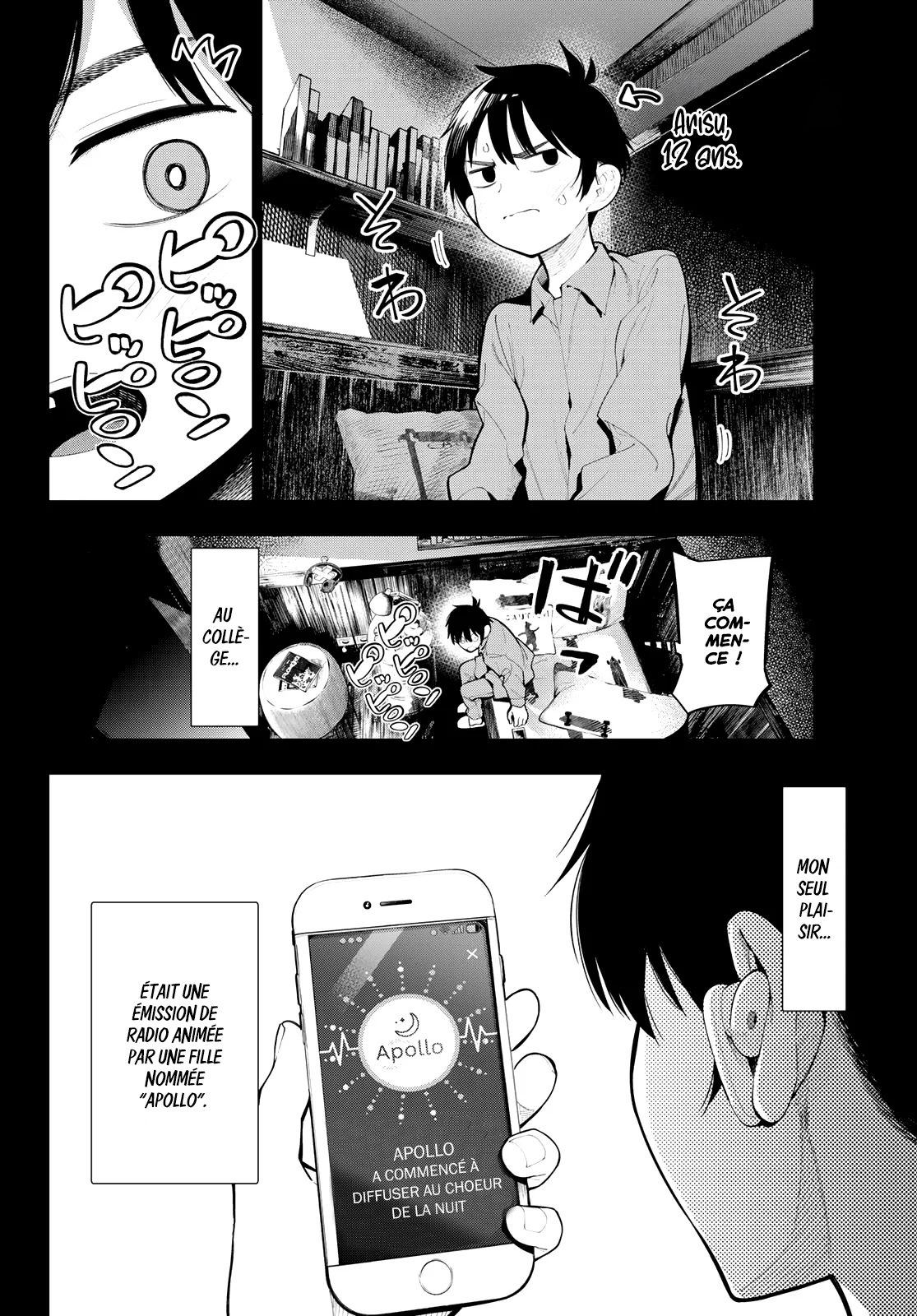 Read Au Choeur de la Nuit Manga Online