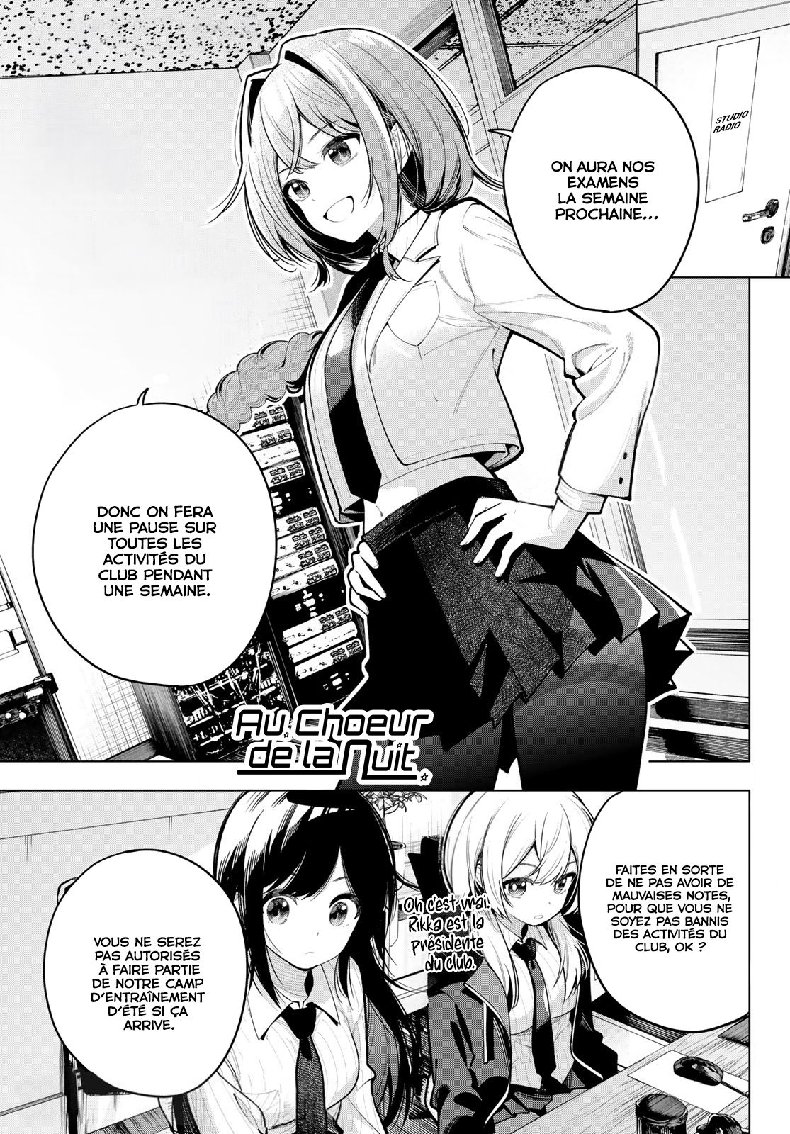 Read Au Choeur de la Nuit Manga Online