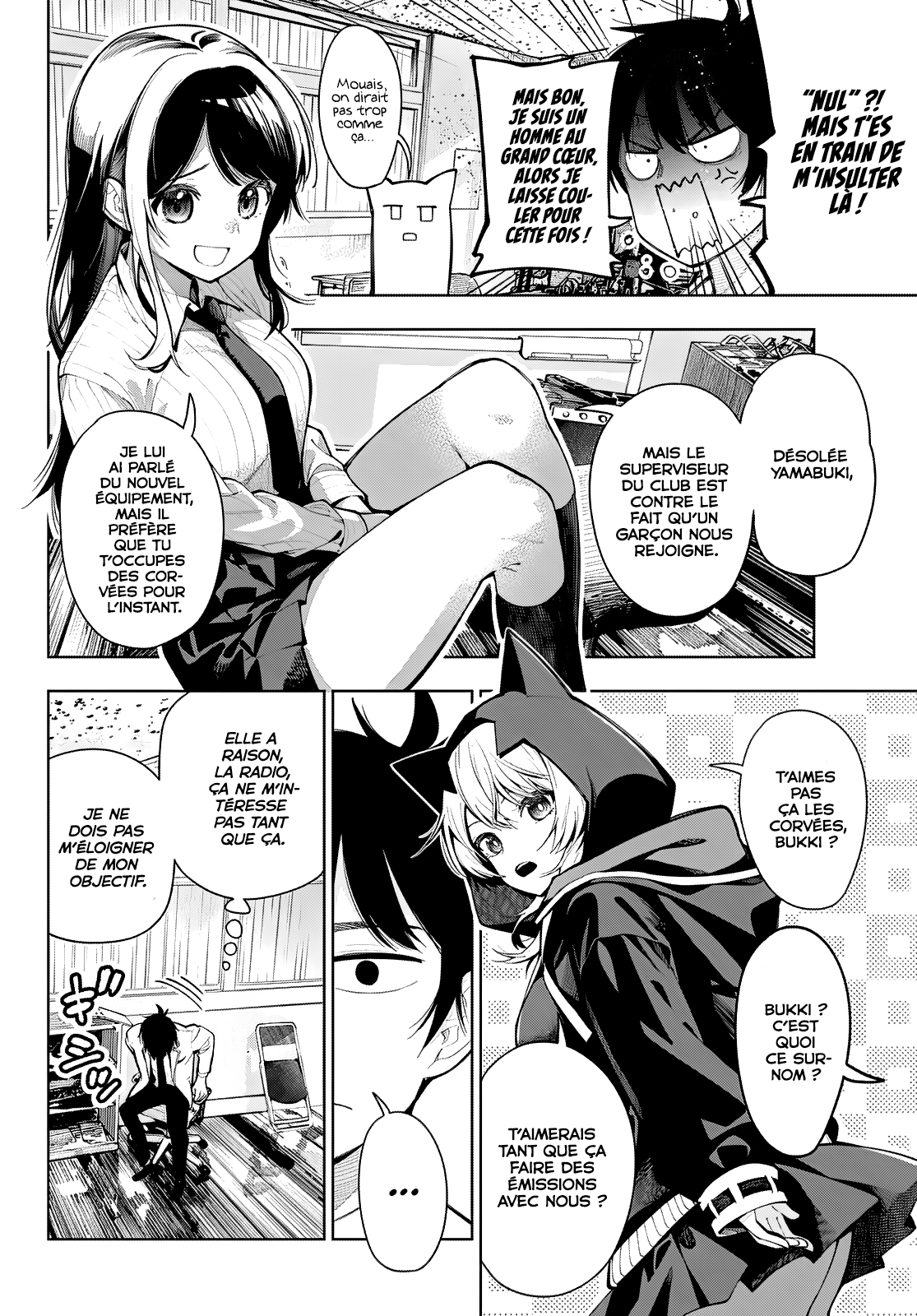 Read Au Choeur de la Nuit Manga Online