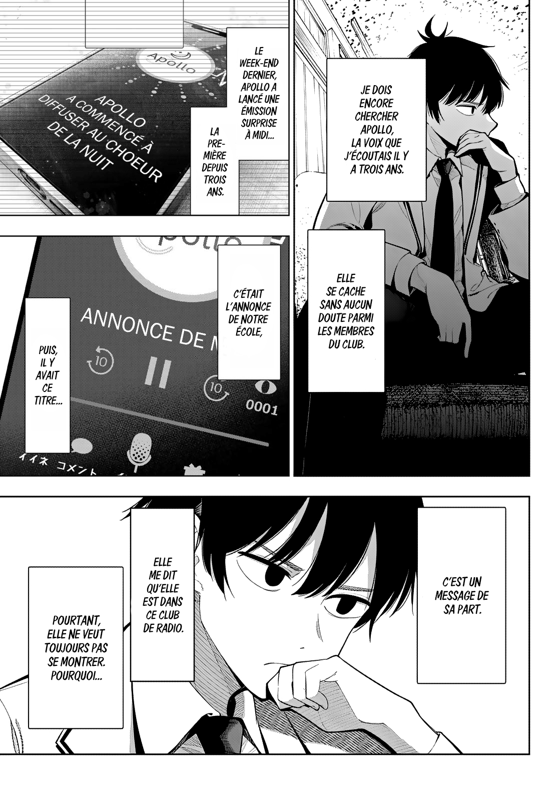 Read Au Choeur de la Nuit Manga Online