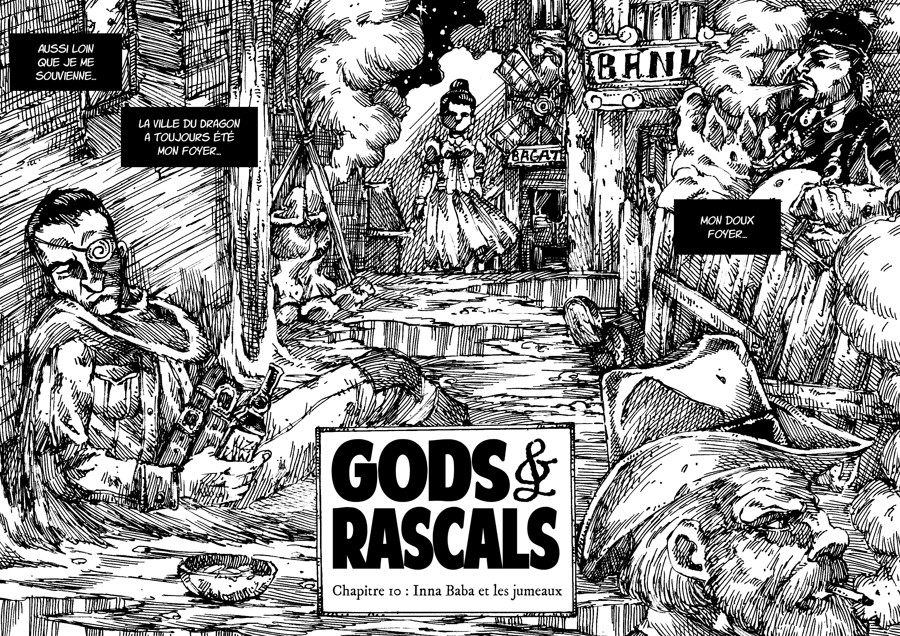 Read GODS and RASCALS Manga Online