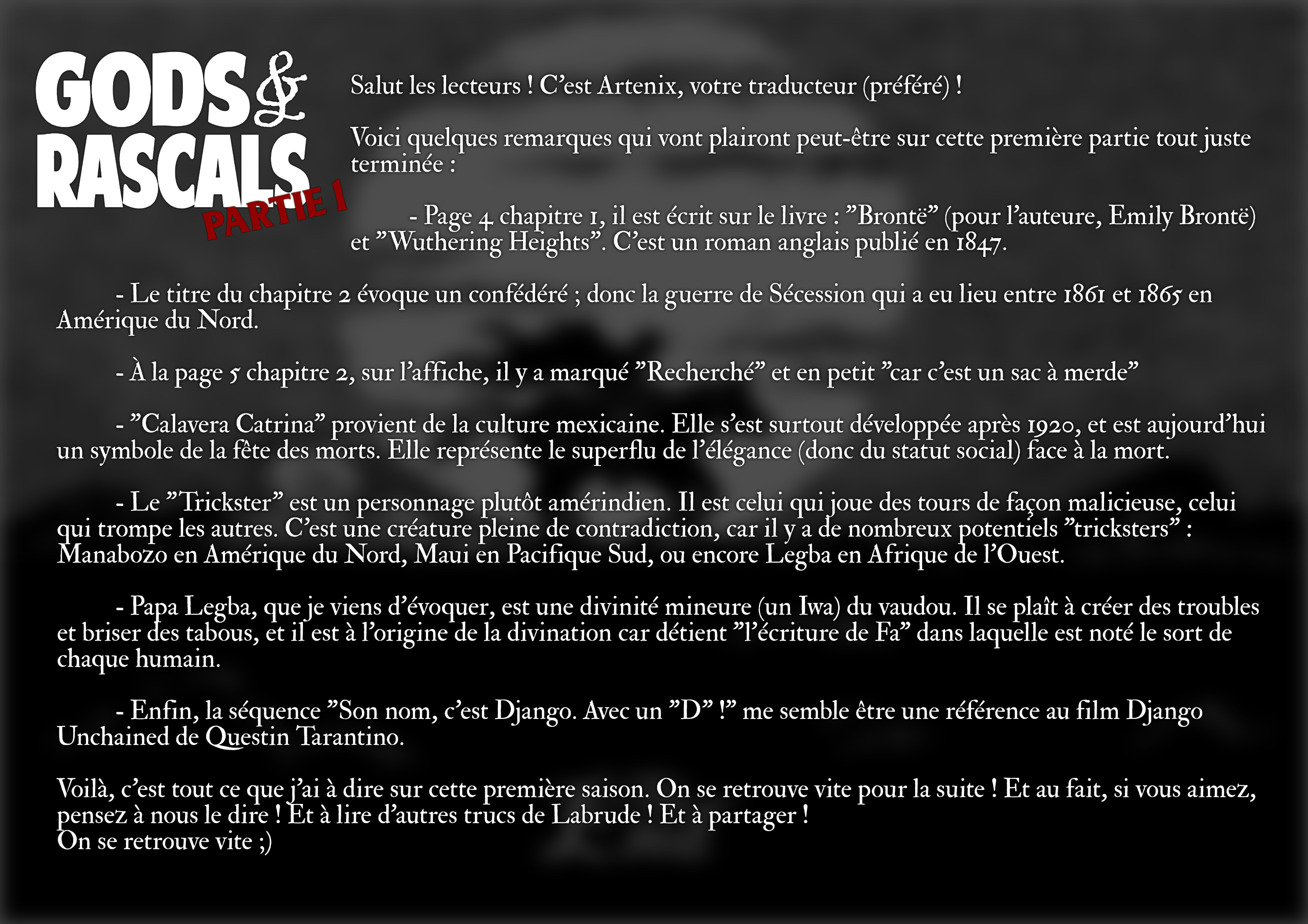 Read GODS and RASCALS Manga Online