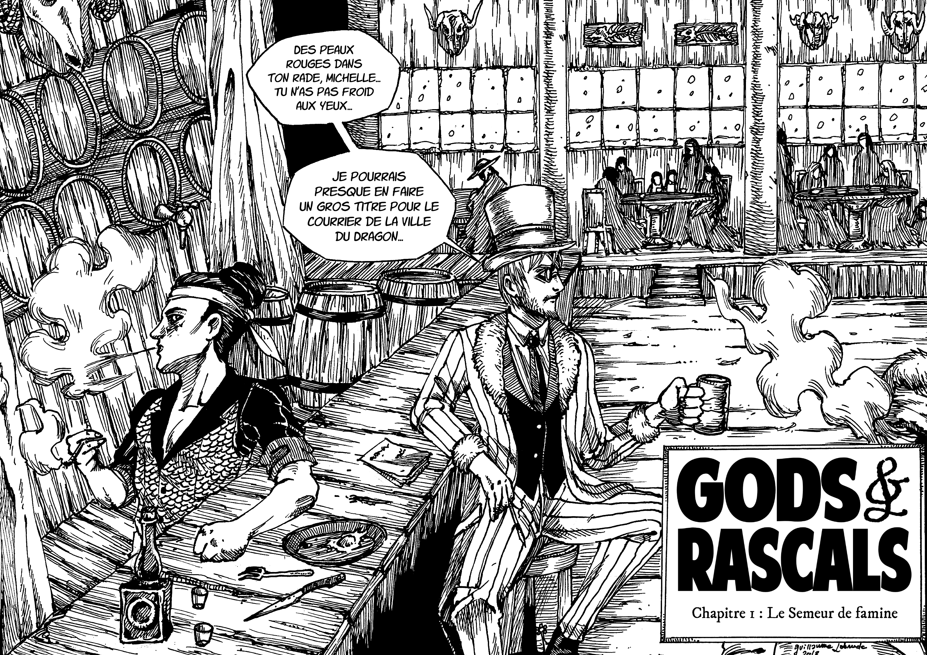 Read GODS and RASCALS Manga Online