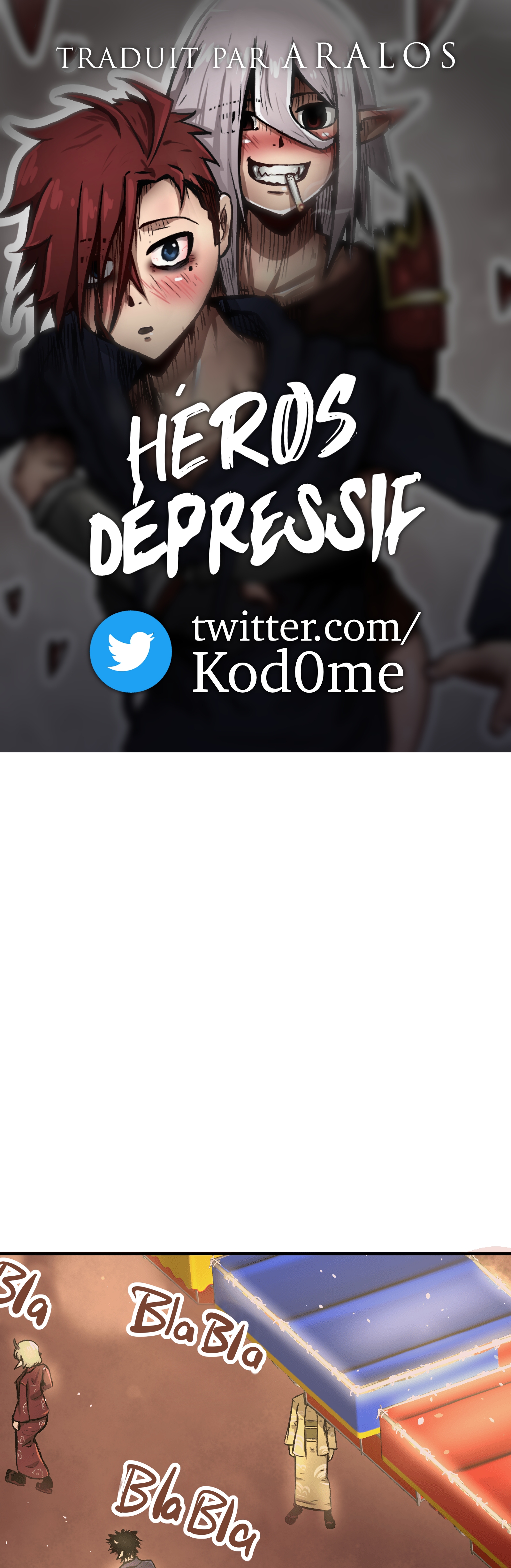 Read Héros dépressif Manga Online