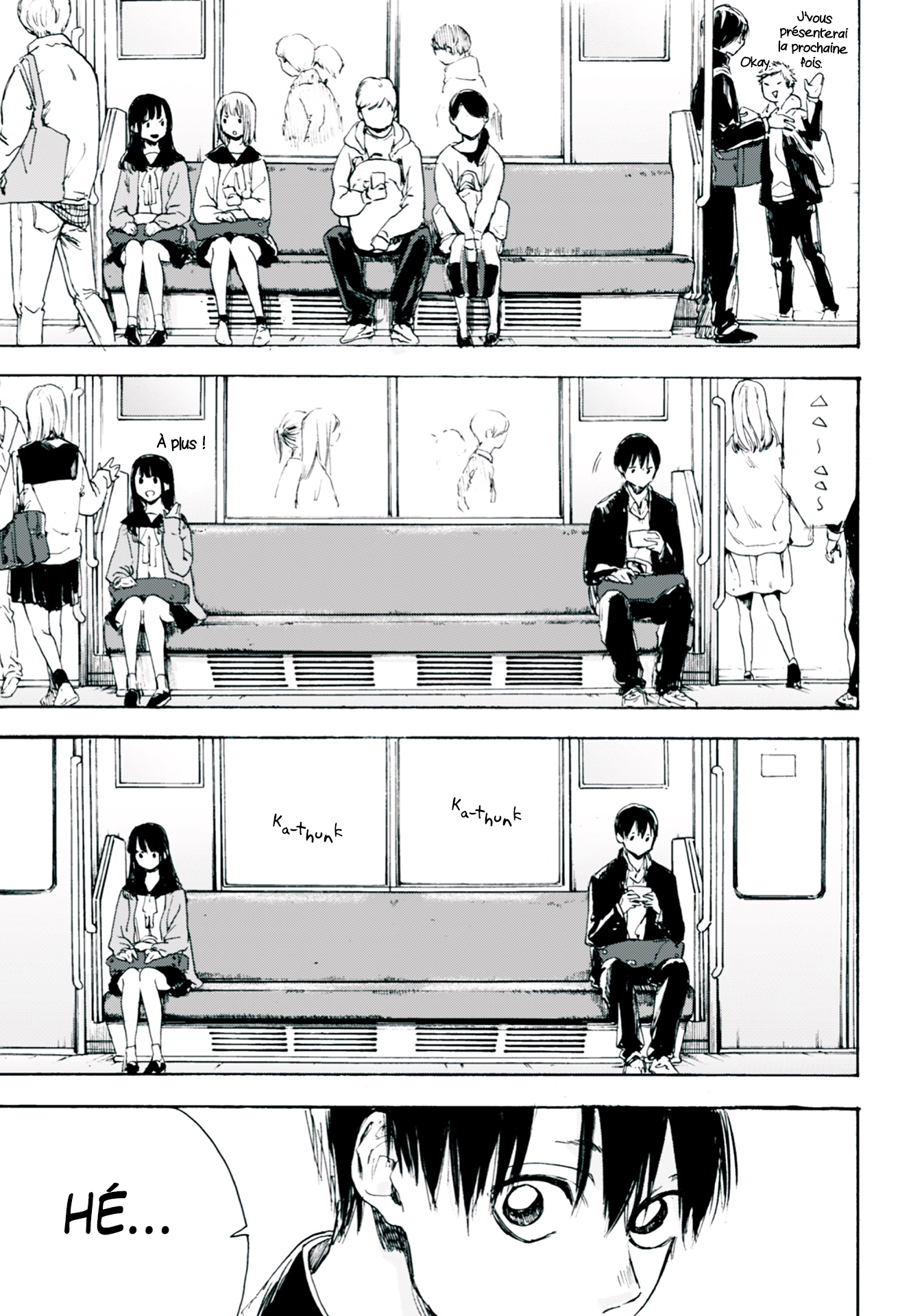 Read La fille que je croise dans le train du retour Manga Online