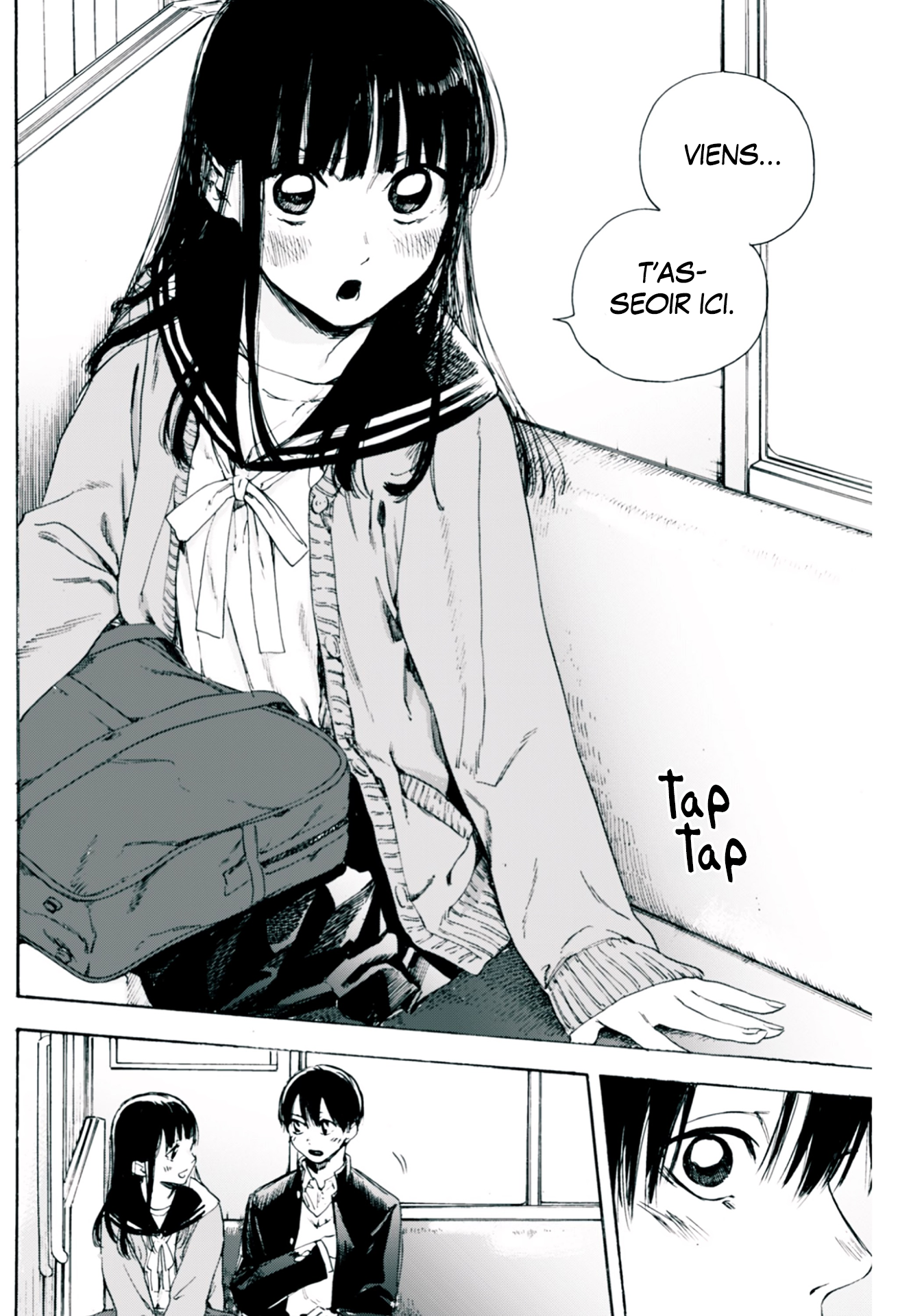 Read La fille que je croise dans le train du retour Manga Online