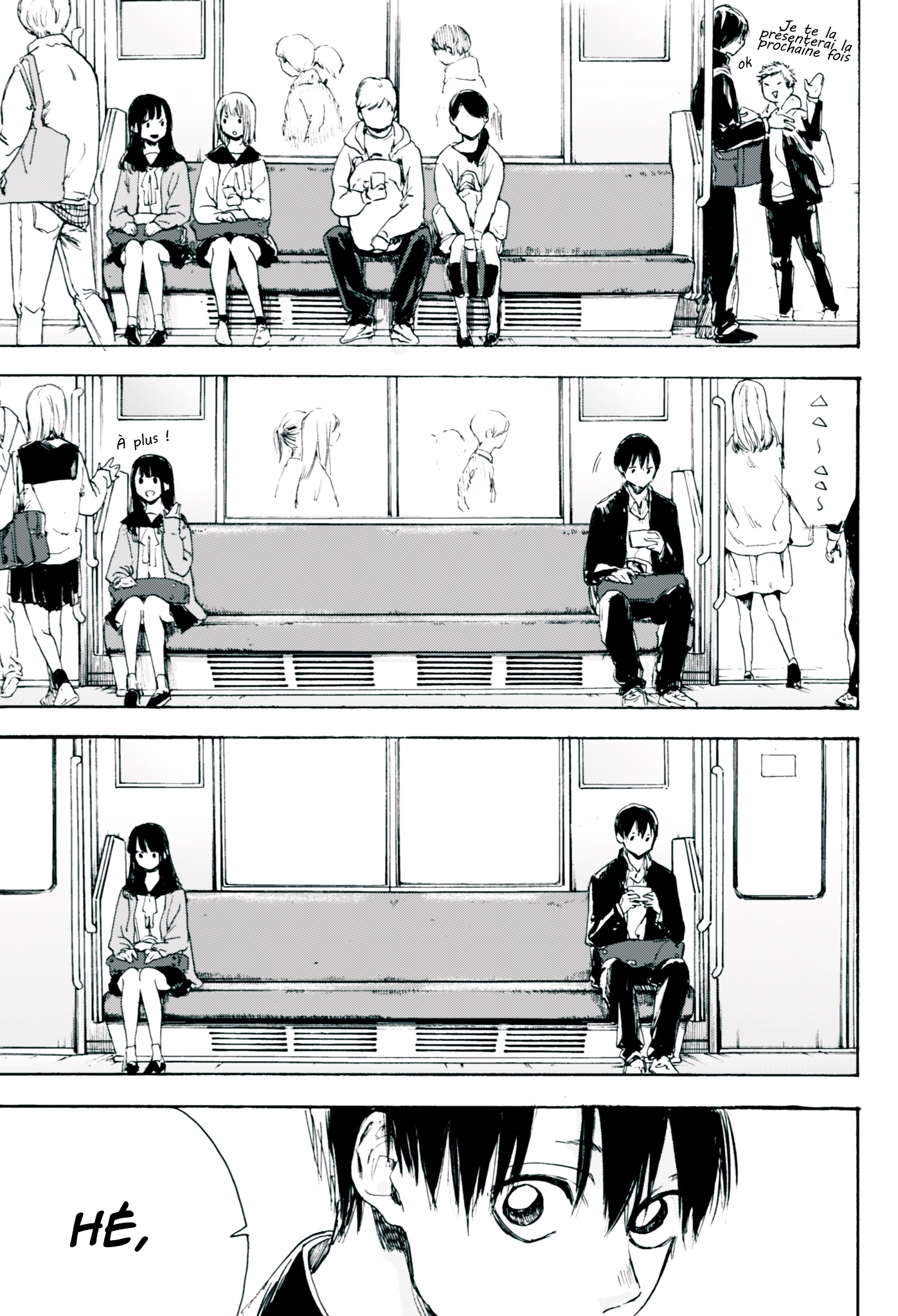 Read La fille que je croise dans le train du retour Manga Online