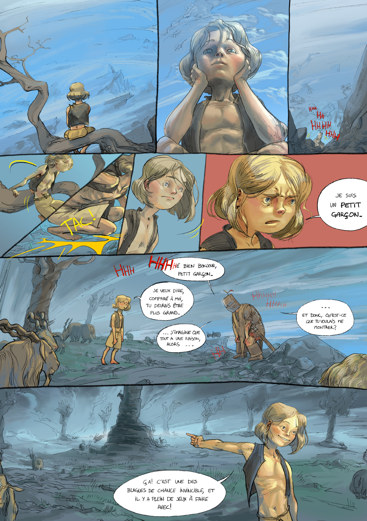 Read Le Petit Guerrier Manga Online