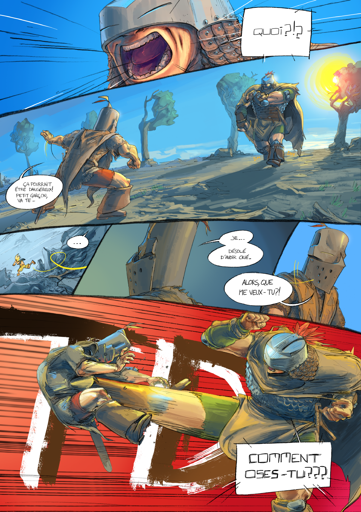 Read Le Petit Guerrier Manga Online