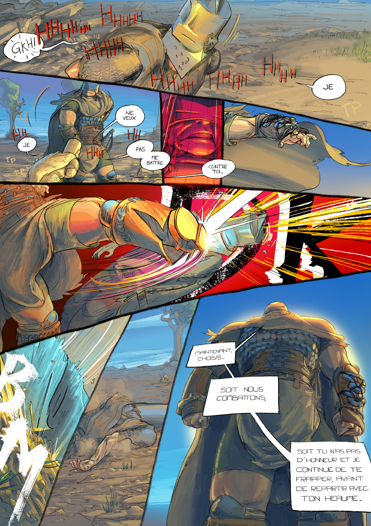 Read Le Petit Guerrier Manga Online