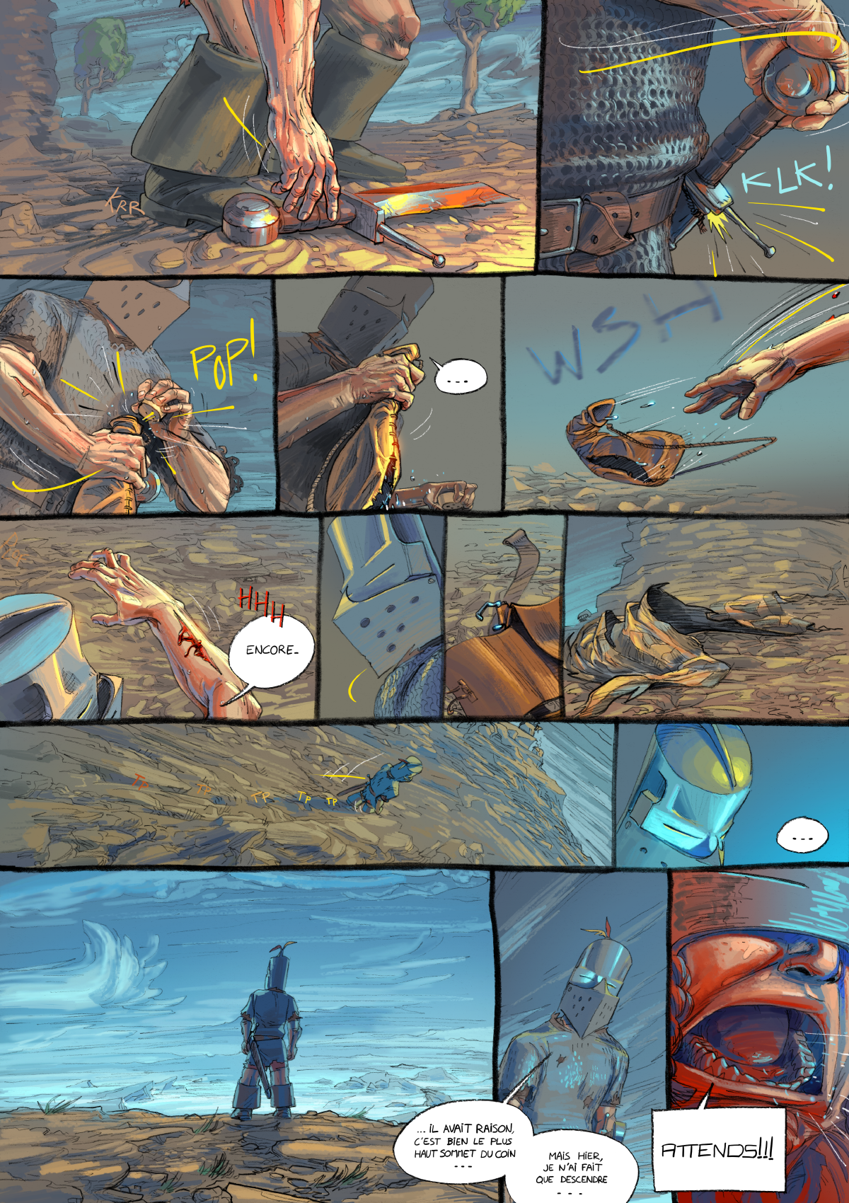 Read Le Petit Guerrier Manga Online