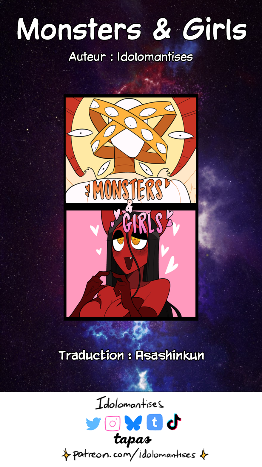 Read Monsters and Girls Manga Online