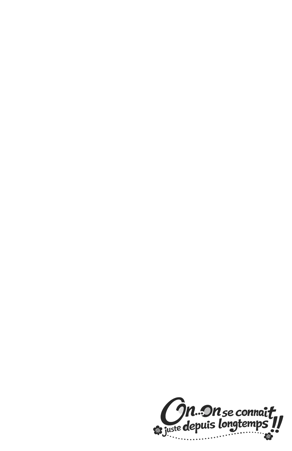 Read On... On se connait juste depuis longtemps !! Manga Online