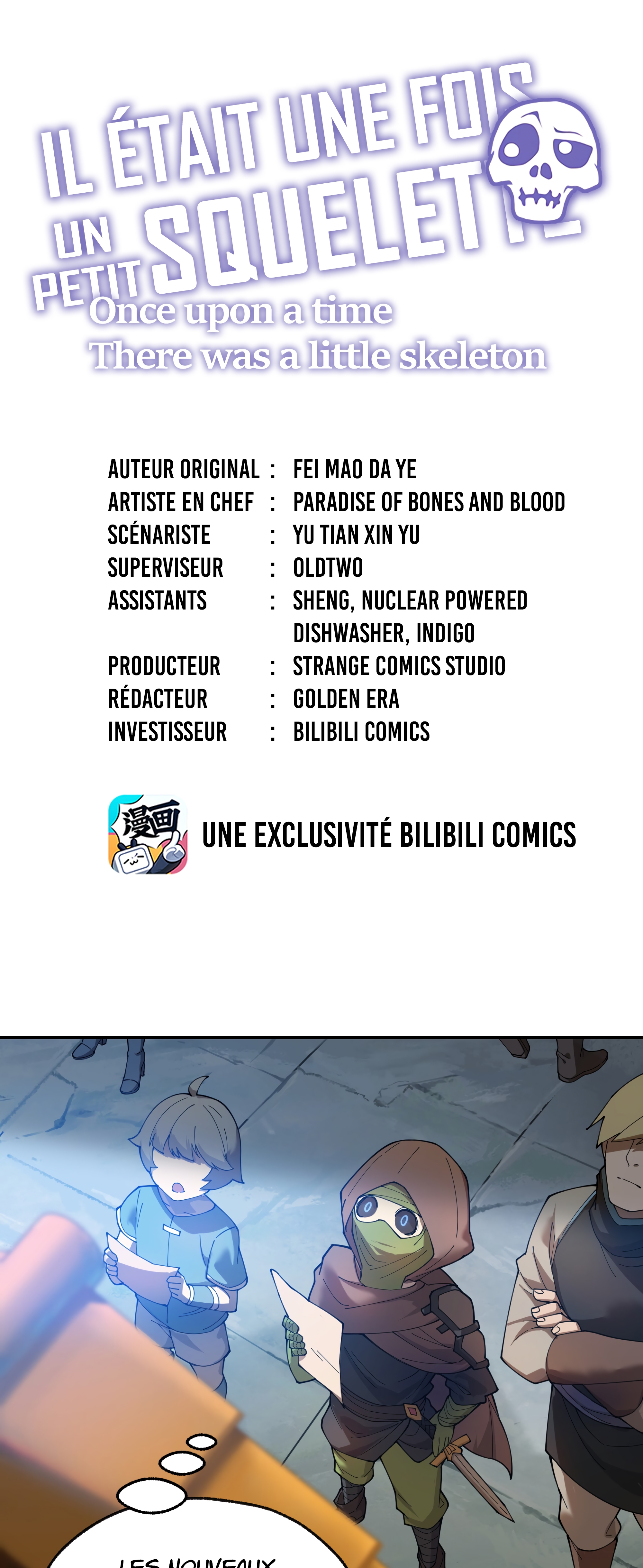 Read Petit Squelette Manga Online