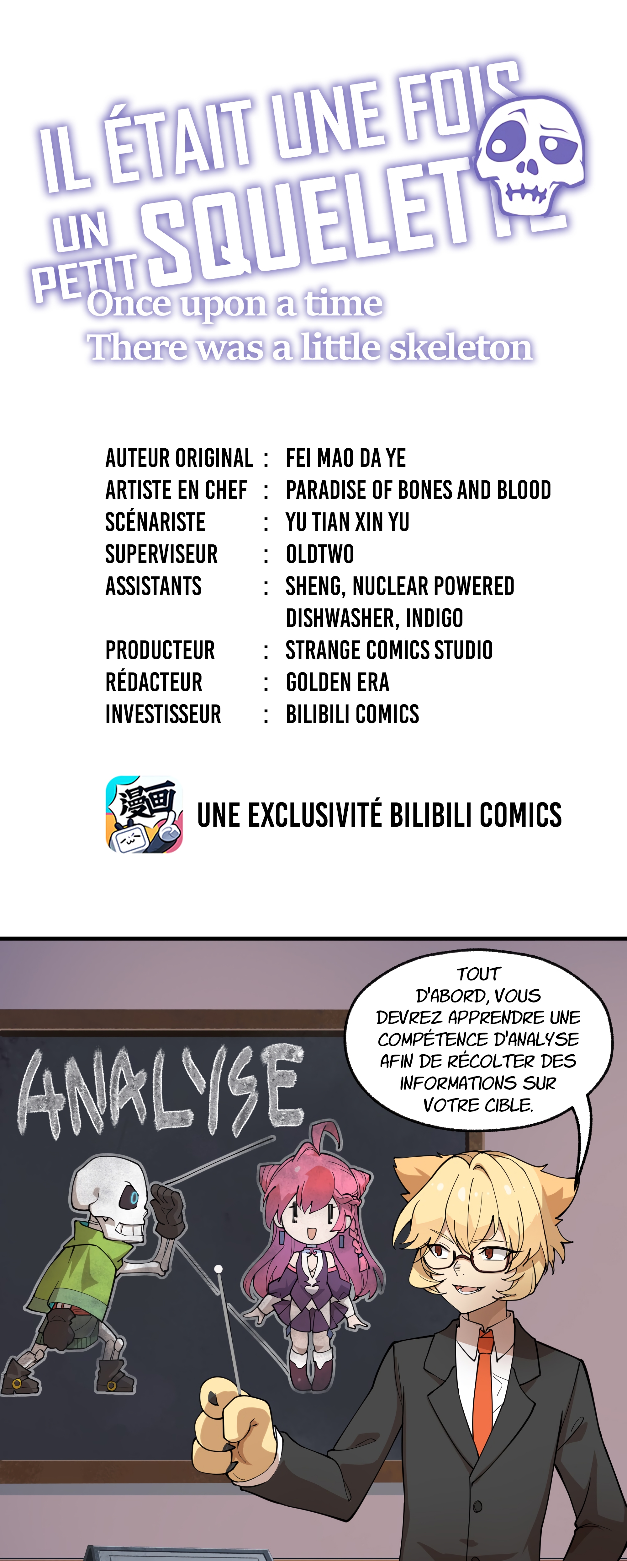 Read Petit Squelette Manga Online