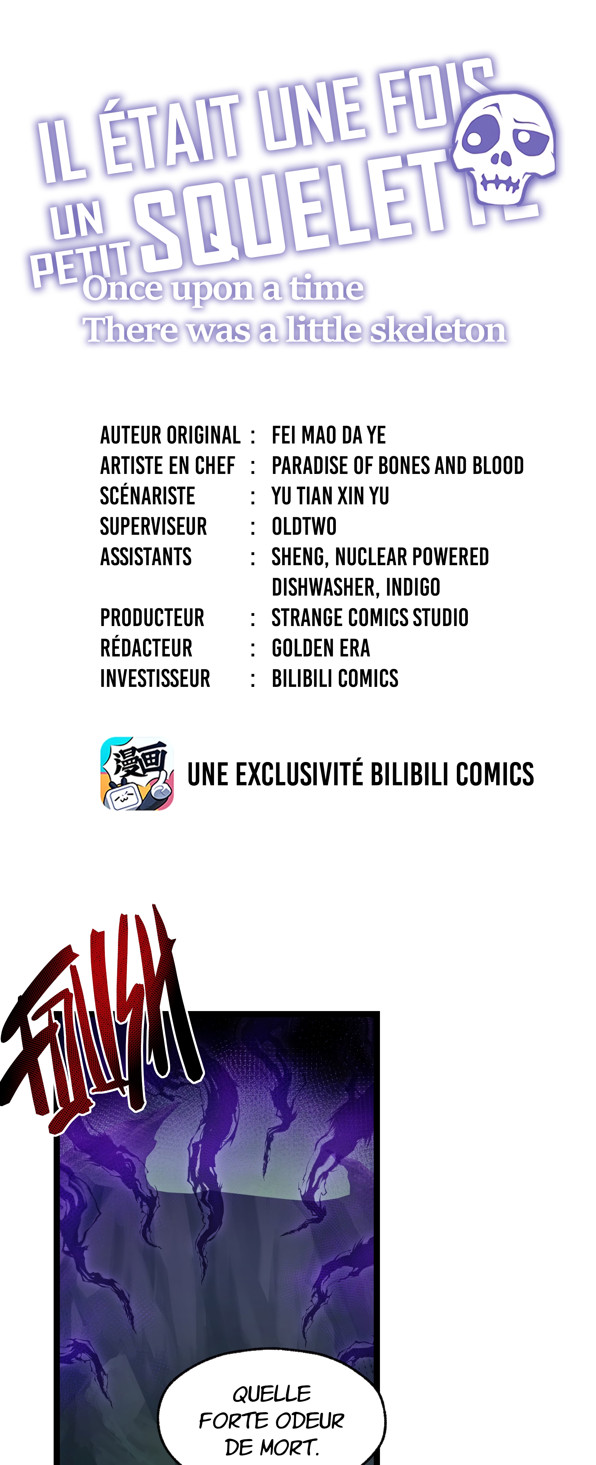 Read Petit Squelette Manga Online