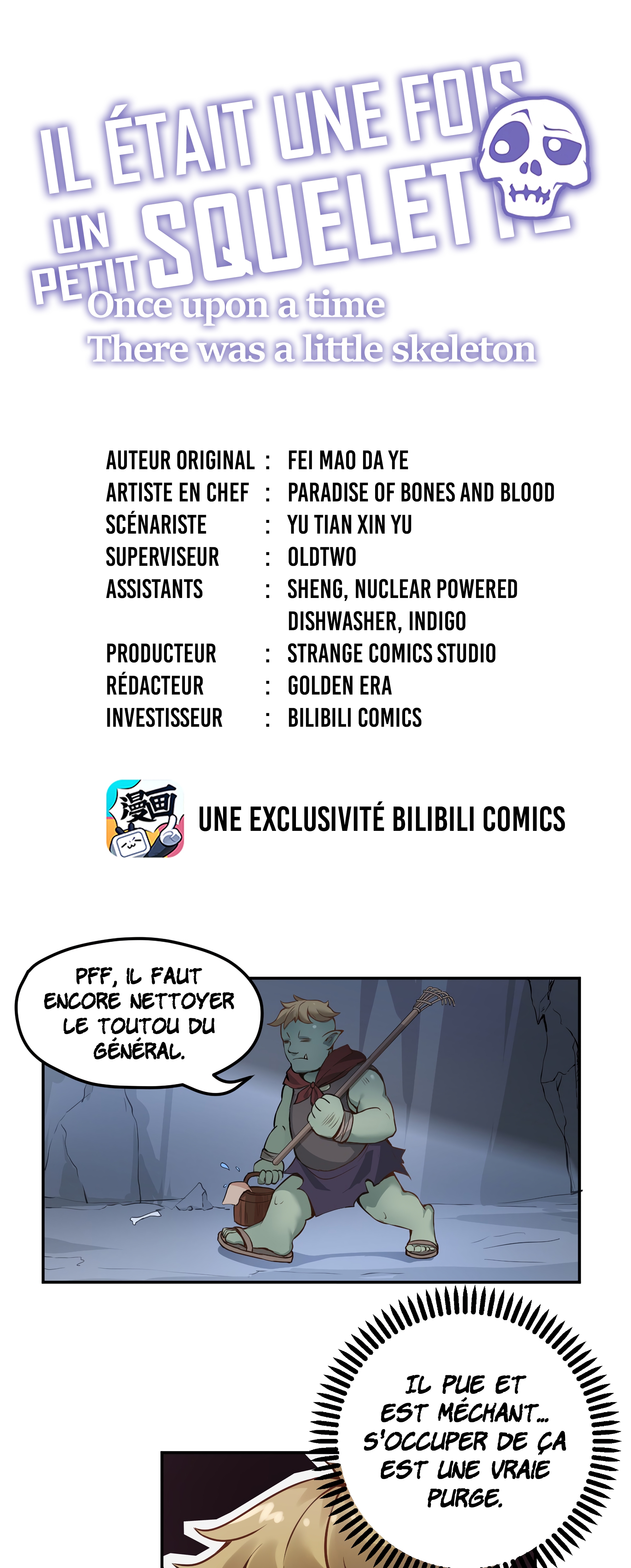 Read Petit Squelette Manga Online