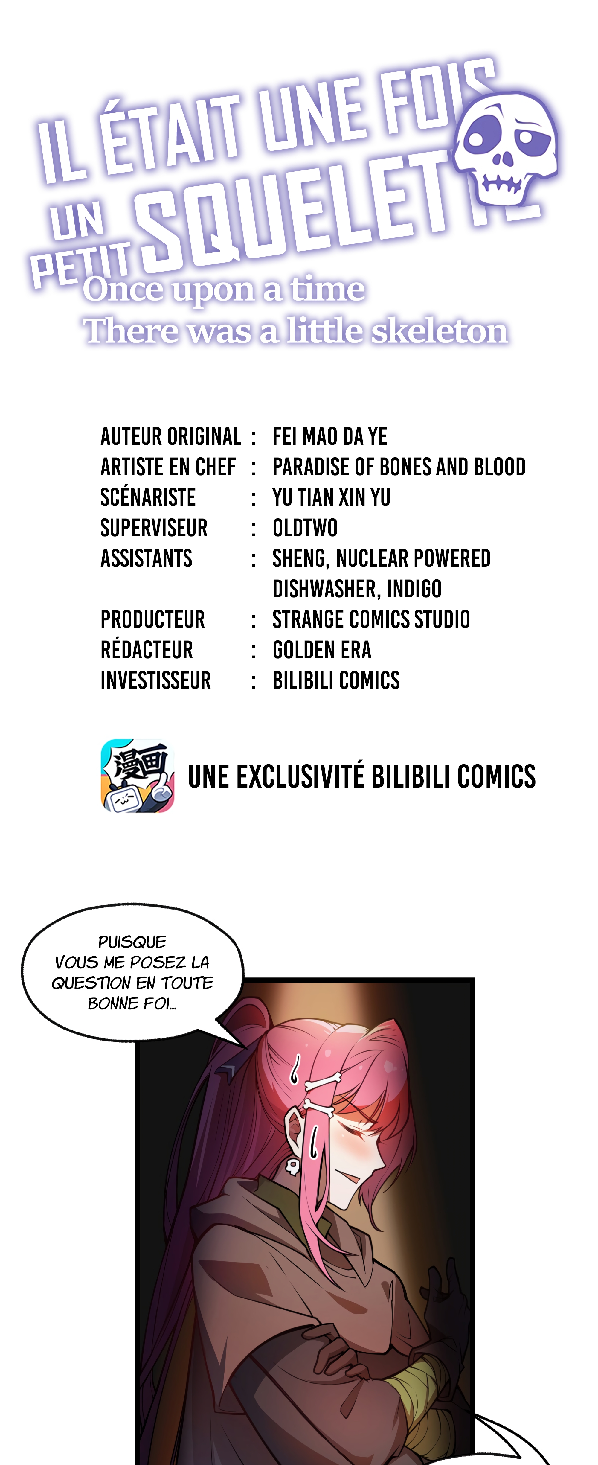 Read Petit Squelette Manga Online