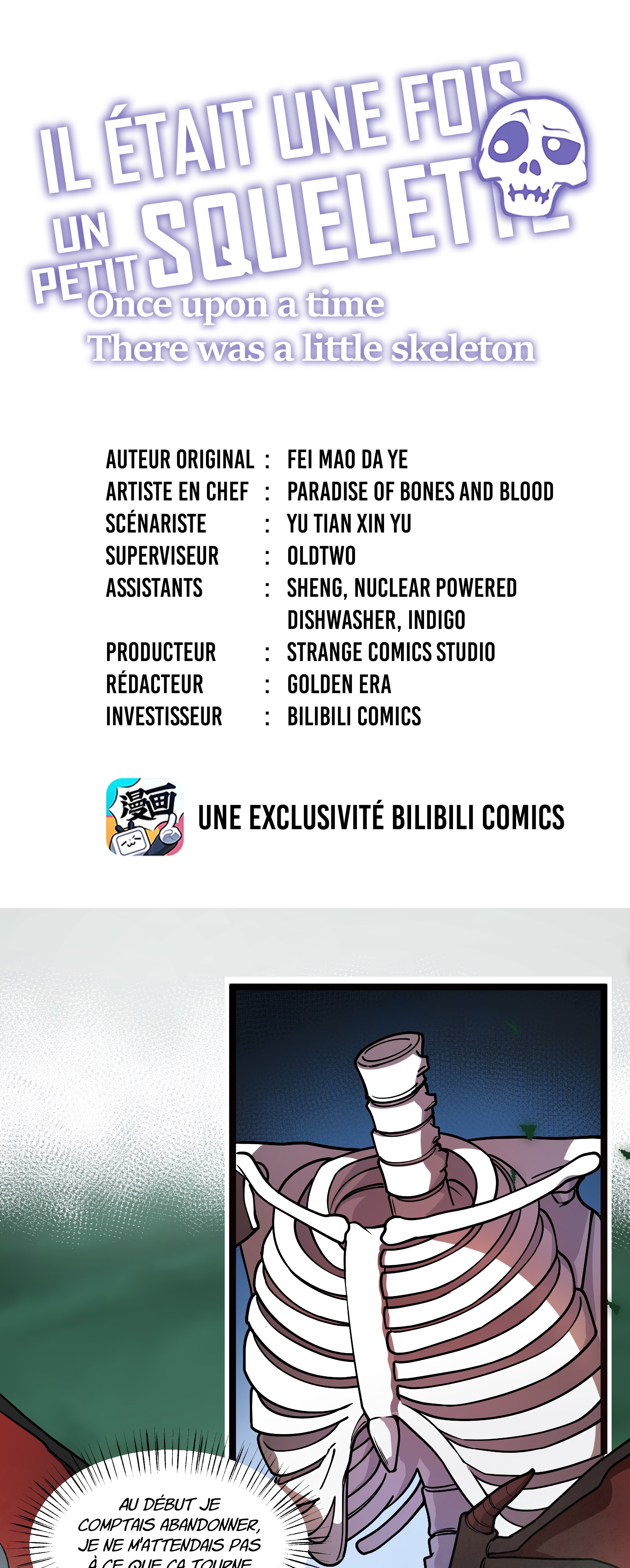 Read Petit Squelette Manga Online