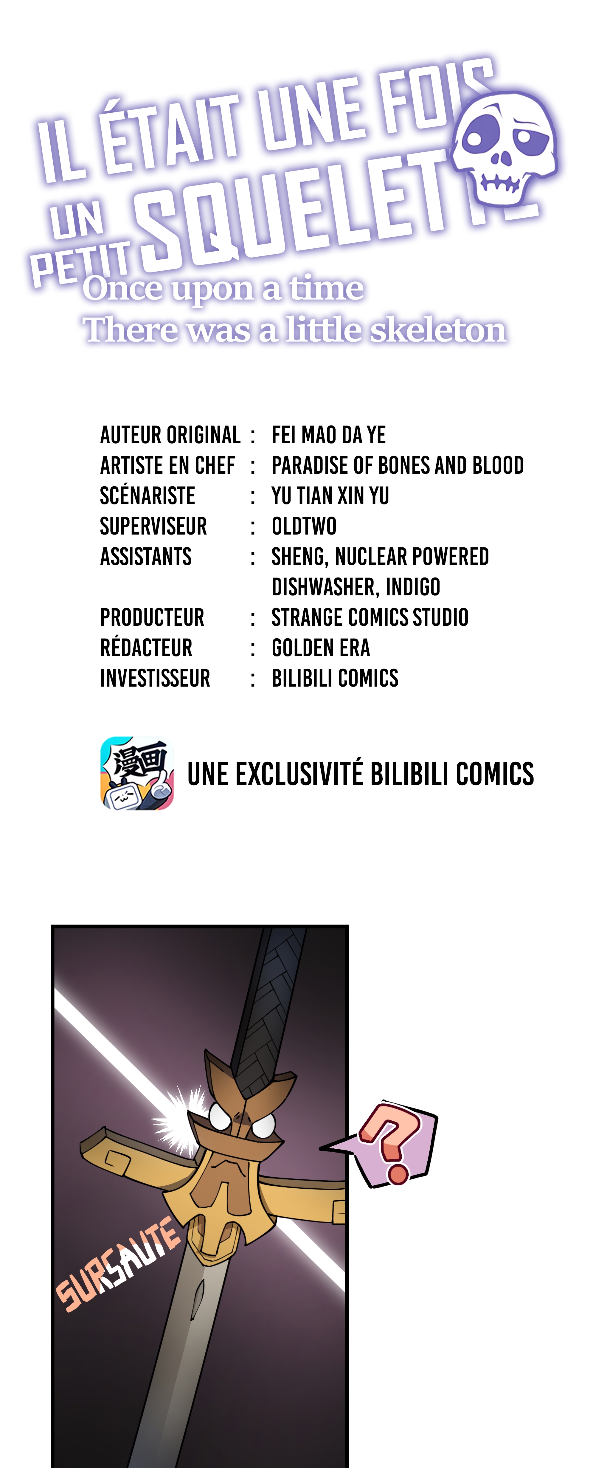 Read Petit Squelette Manga Online