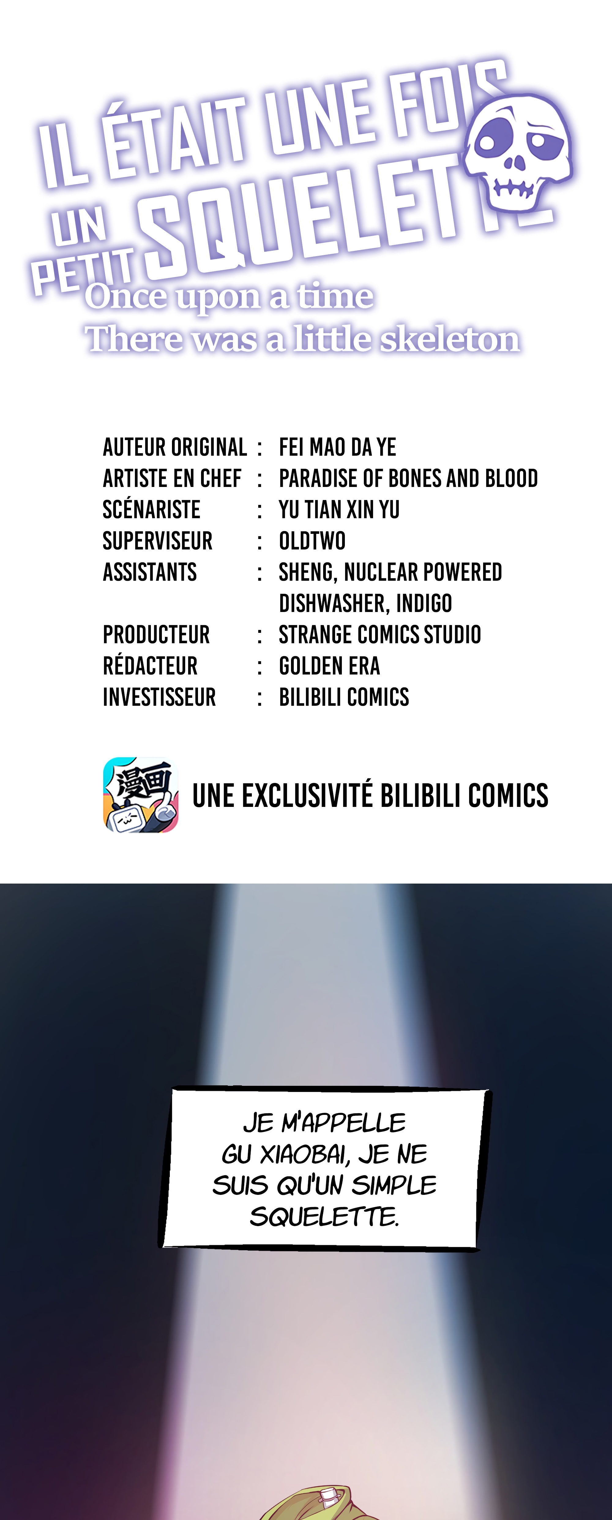 Read Petit Squelette Manga Online