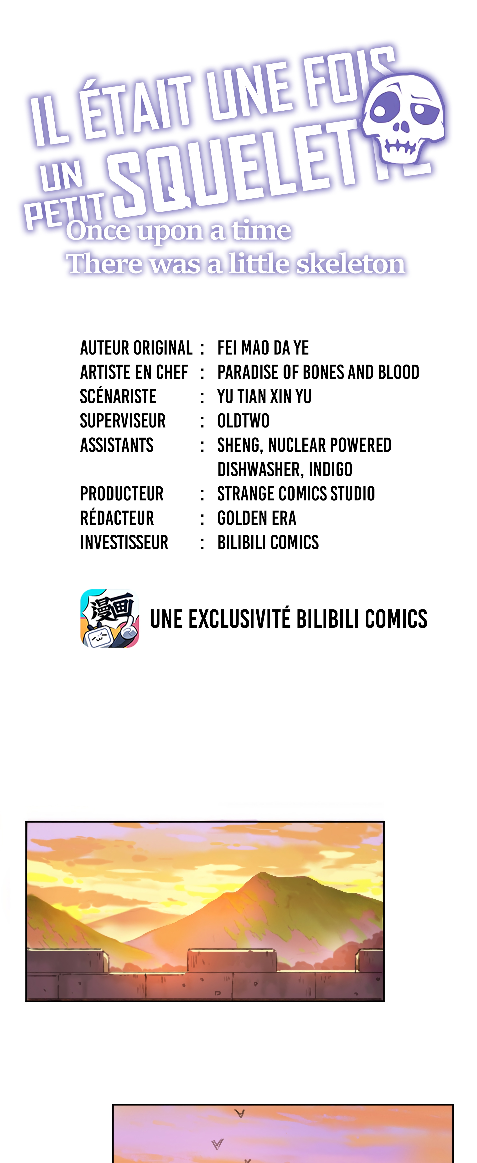 Read Petit Squelette Manga Online