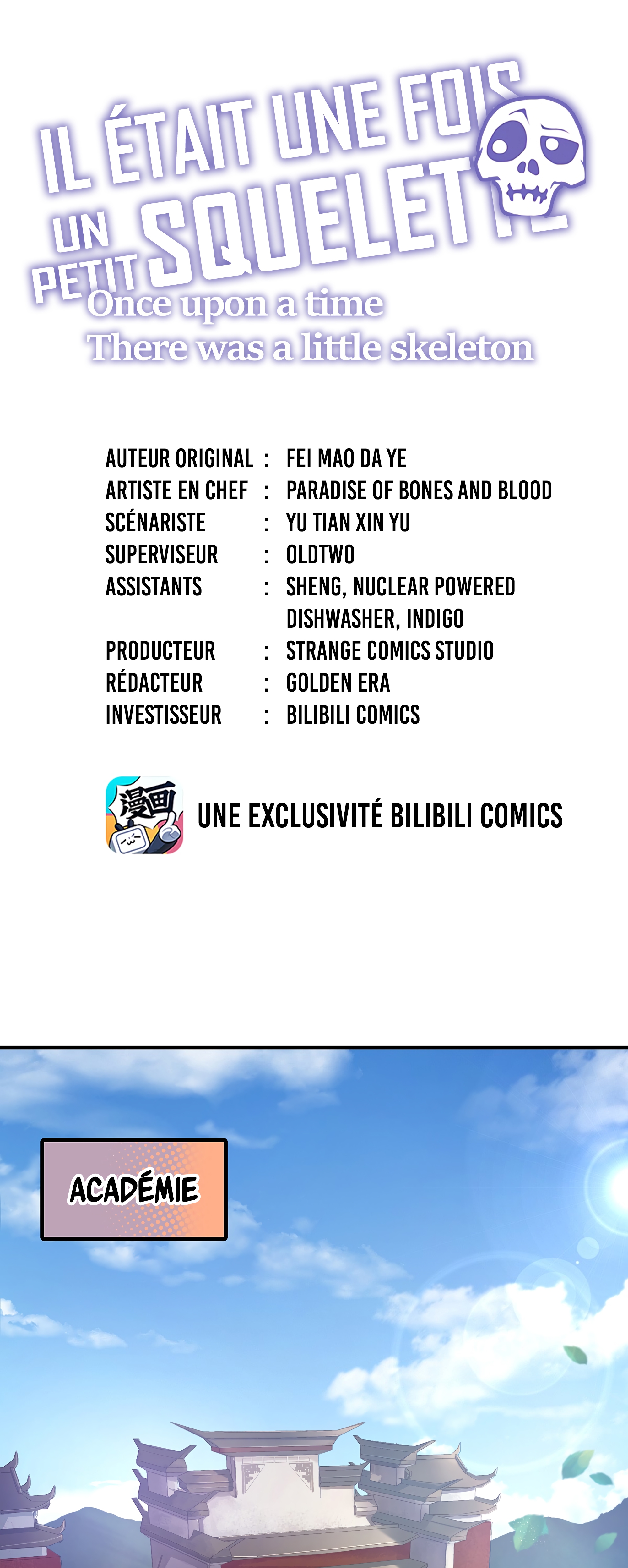 Read Petit Squelette Manga Online