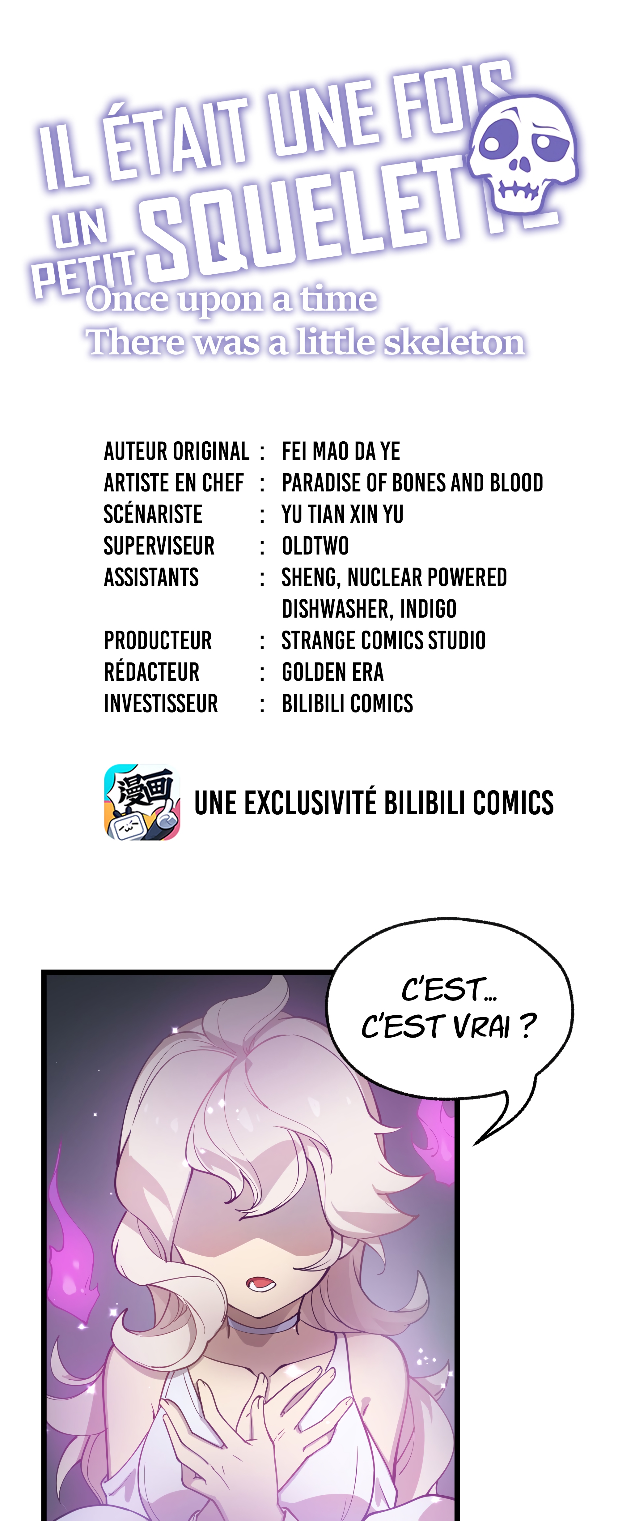 Read Petit Squelette Manga Online