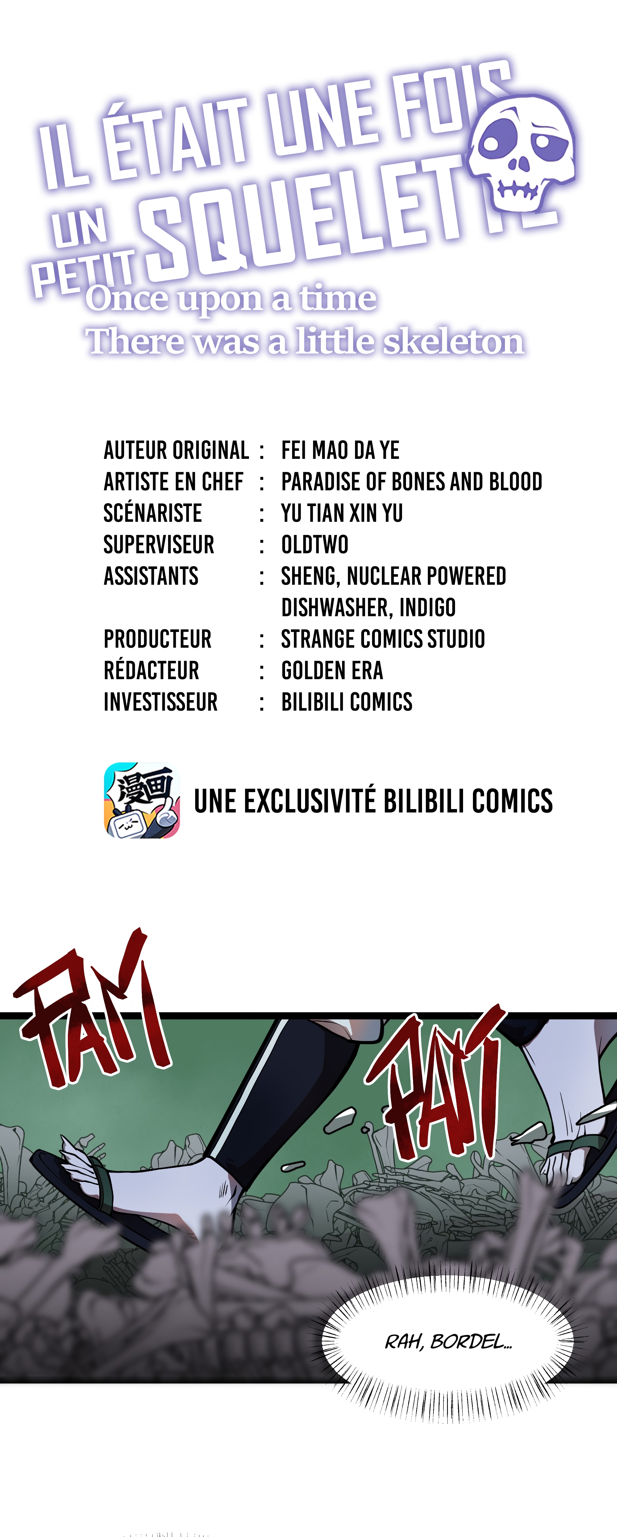 Read Petit Squelette Manga Online