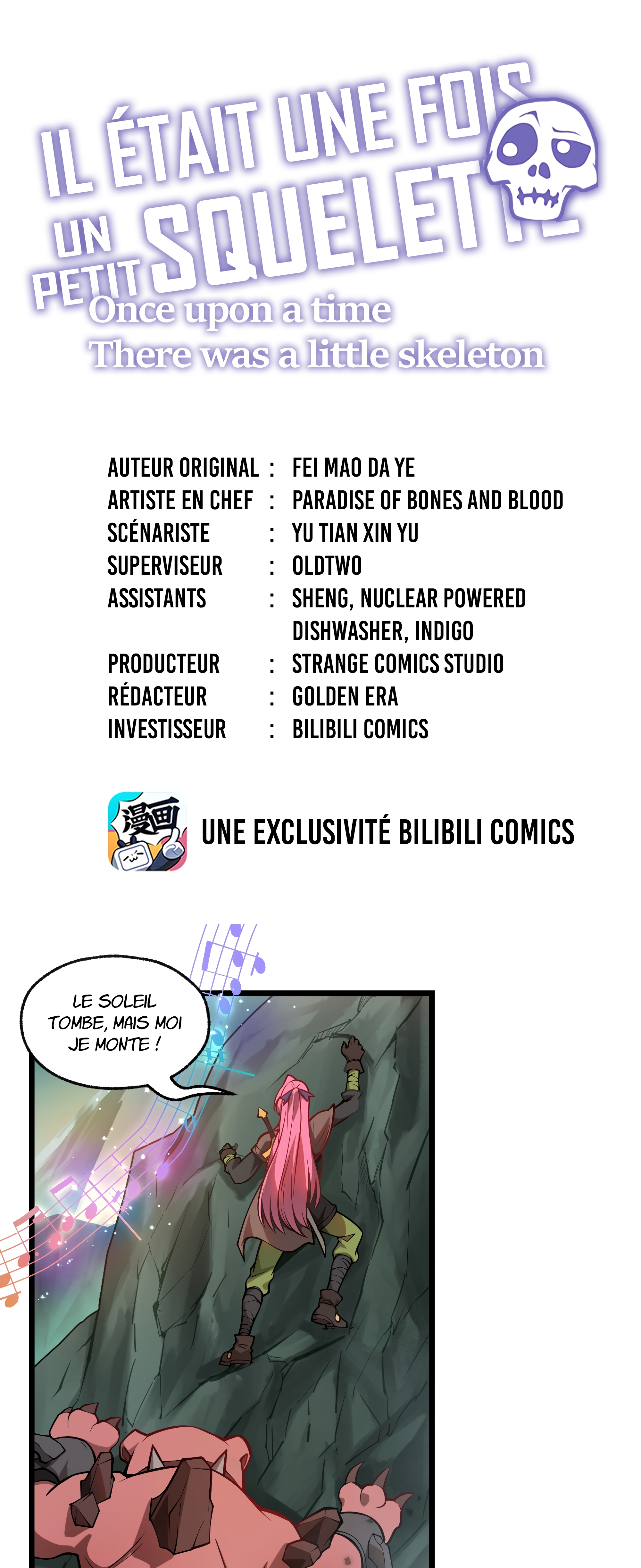 Read Petit Squelette Manga Online