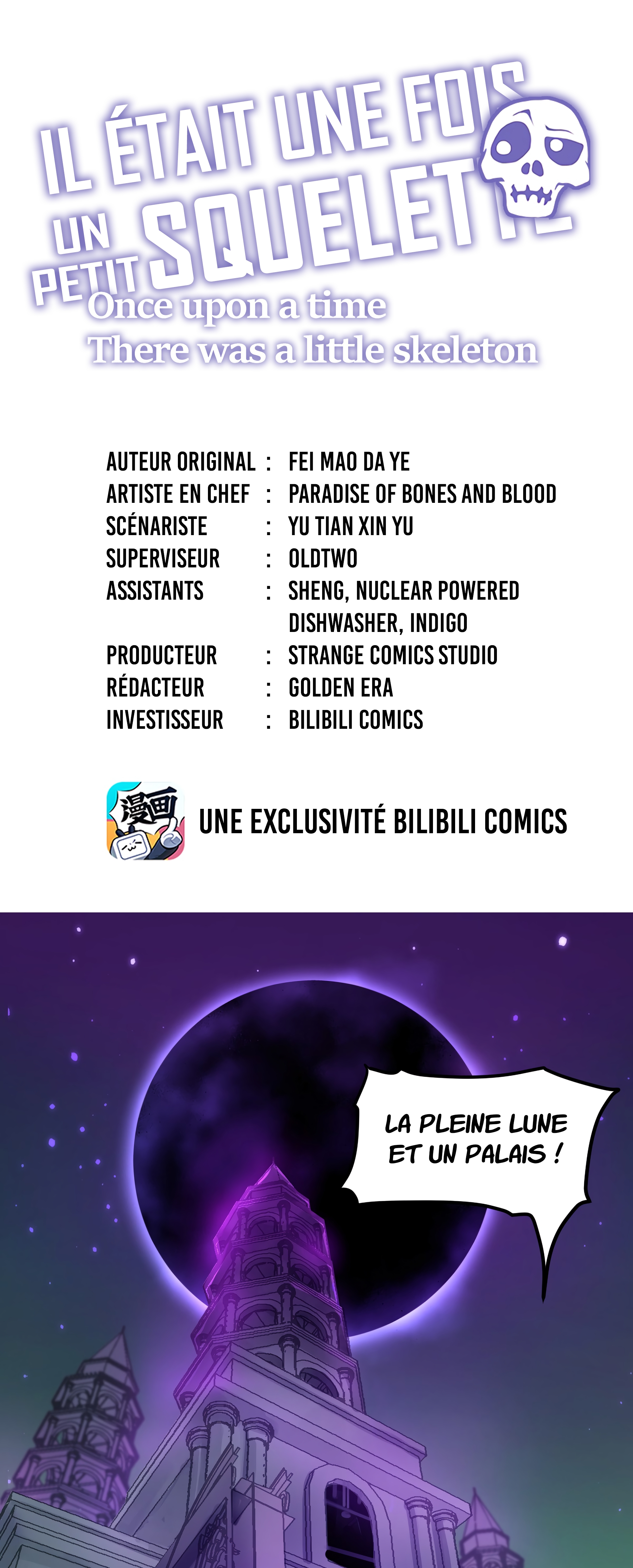 Read Petit Squelette Manga Online