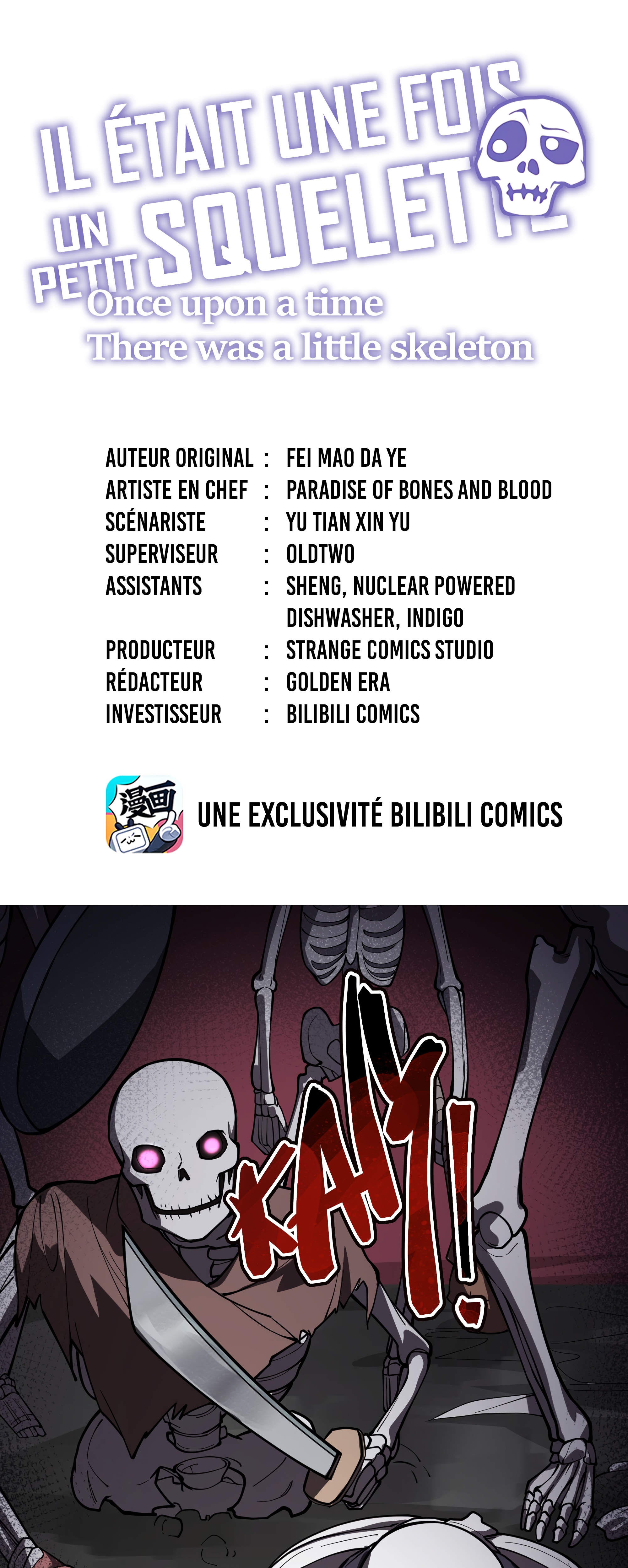 Read Petit Squelette Manga Online