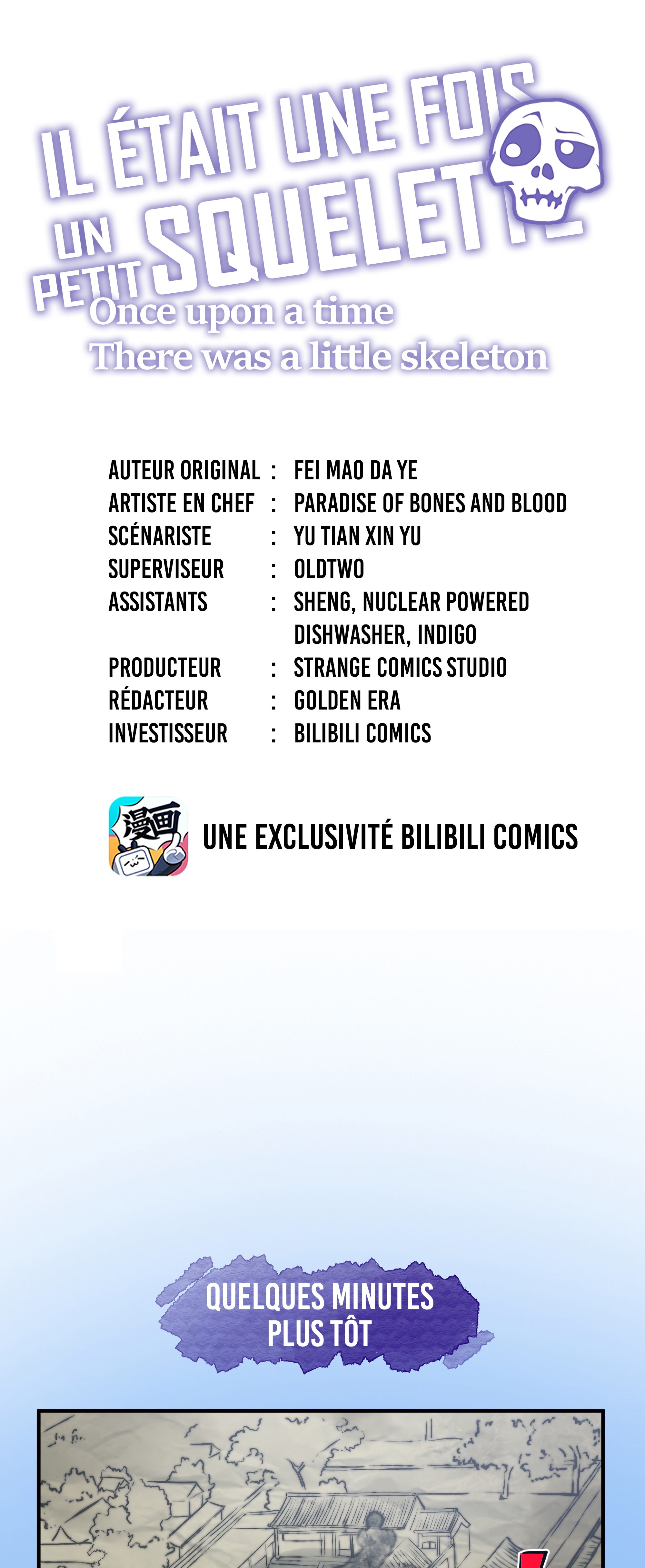 Read Petit Squelette Manga Online