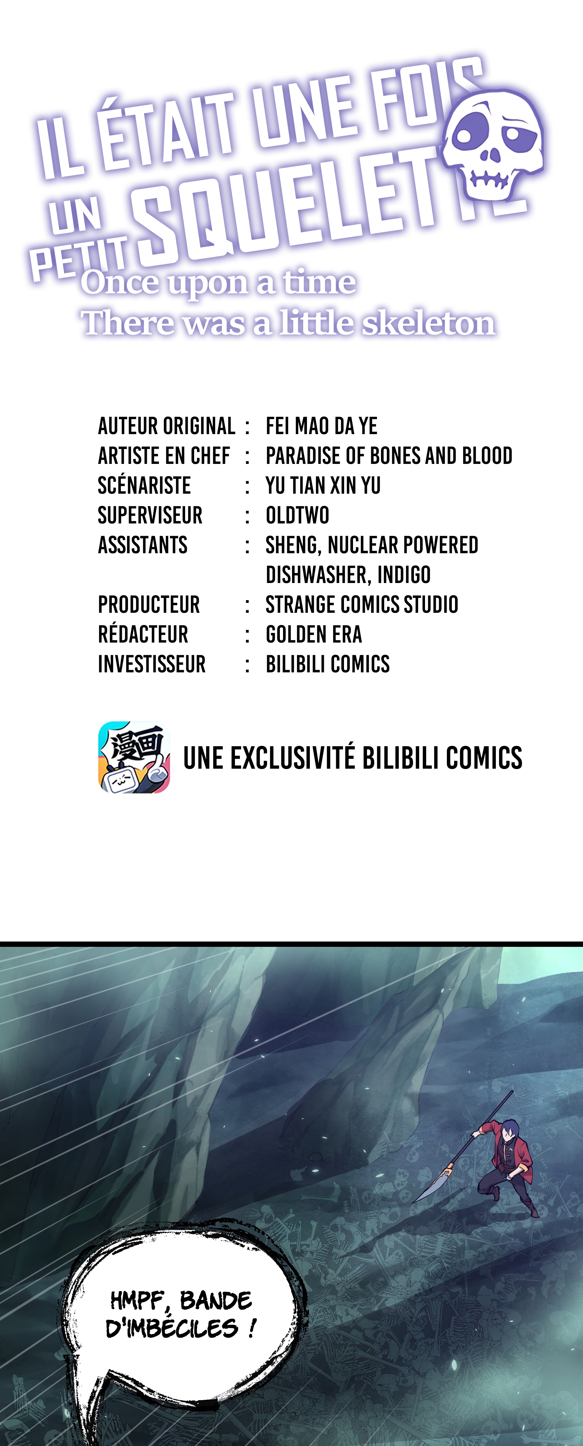 Read Petit Squelette Manga Online