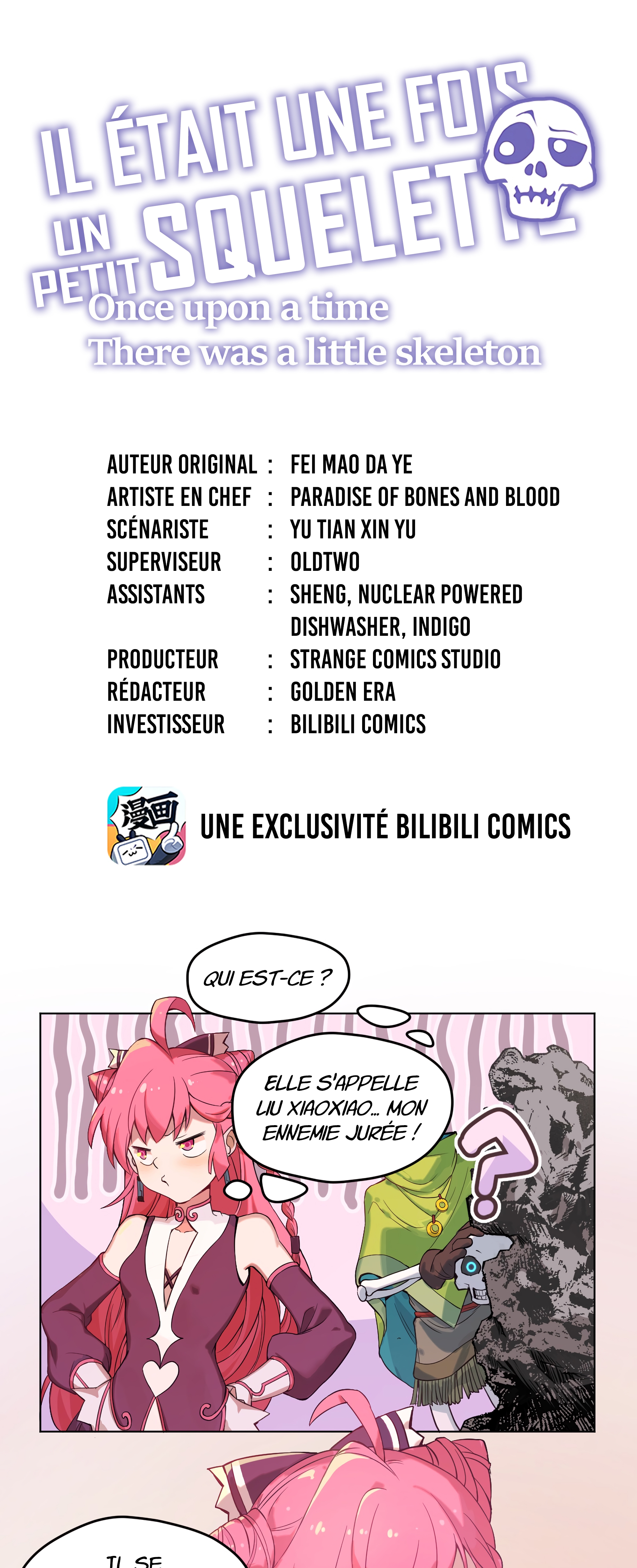 Read Petit Squelette Manga Online