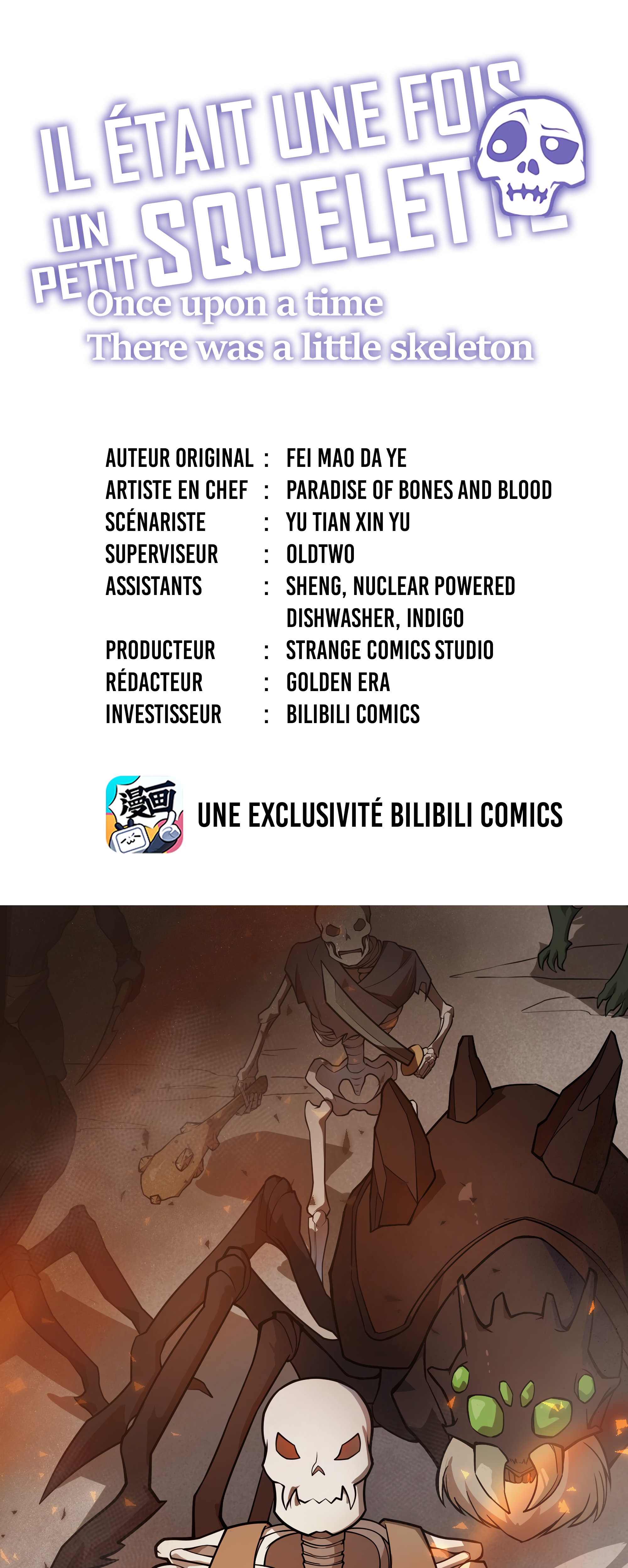 Read Petit Squelette Manga Online