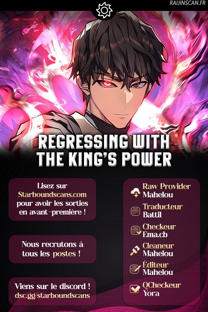 Read Regressing With The King's Power Manga Online