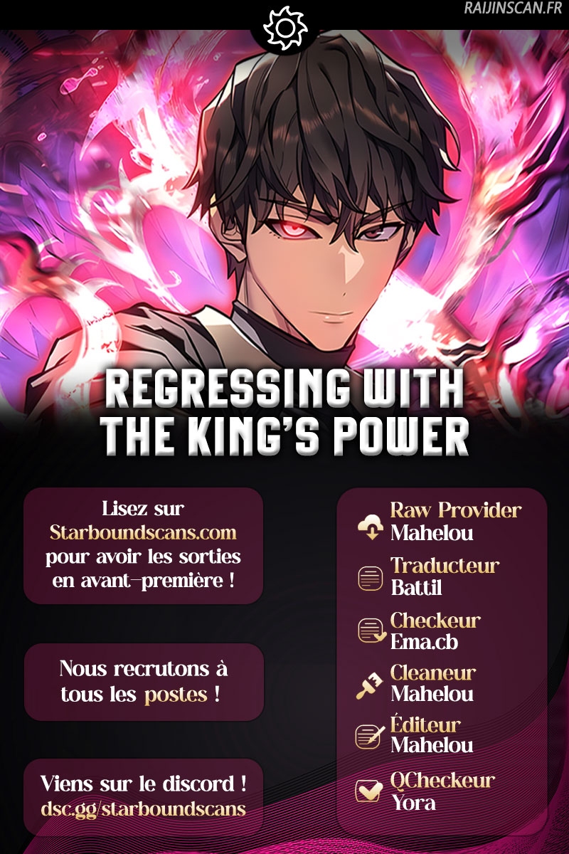 Read Regressing With The King's Power Manga Online
