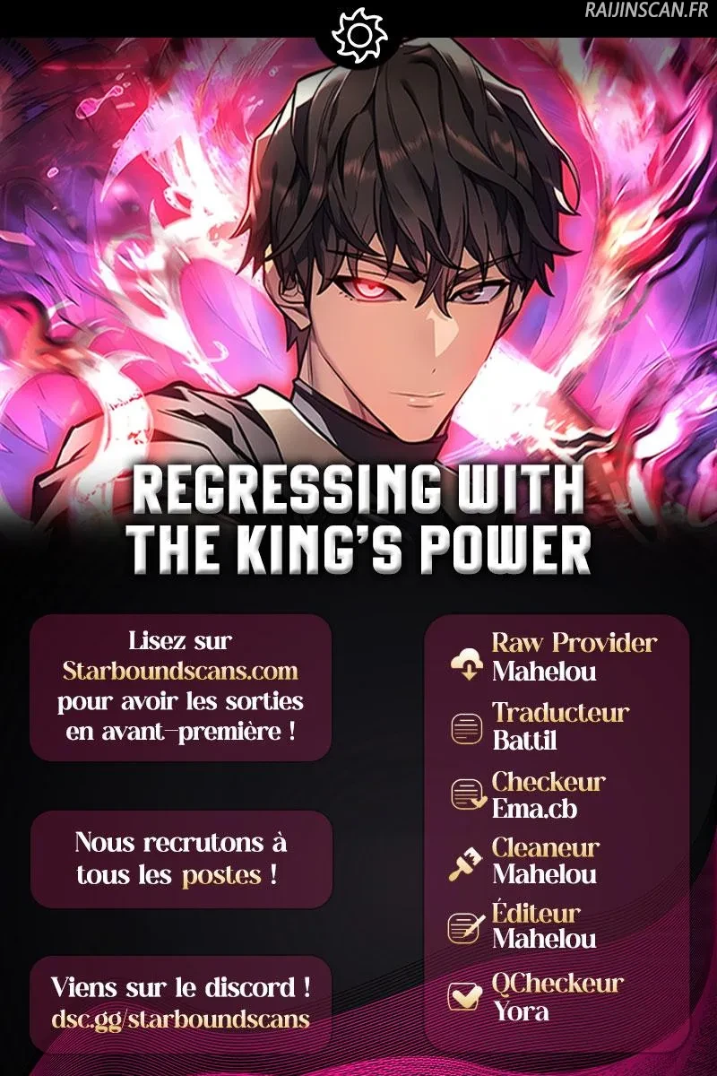 Read Regressing With The King's Power Manga Online