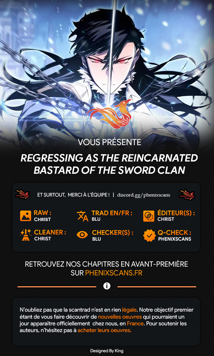 Read Regressing as the Reincarnated Bastard of the Sword Clan Manga Online