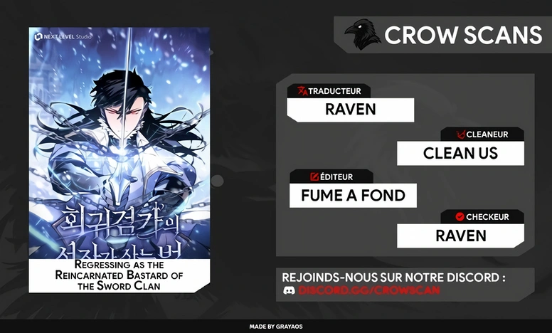 Read Regressing as the Reincarnated Bastard of the Sword Clan Manga Online