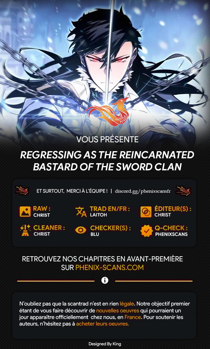 Read Regressing as the Reincarnated Bastard of the Sword Clan Manga Online