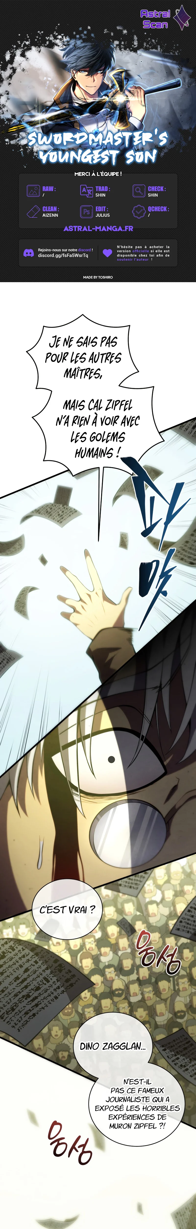 Read Swordmaster's Youngest Son Manga Online