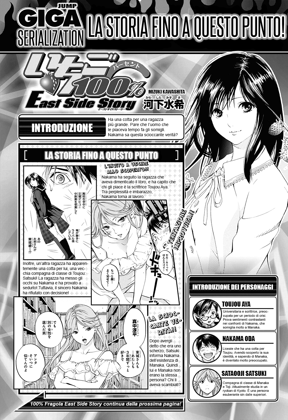 Read 100% Fragola East Side Story Manga Online