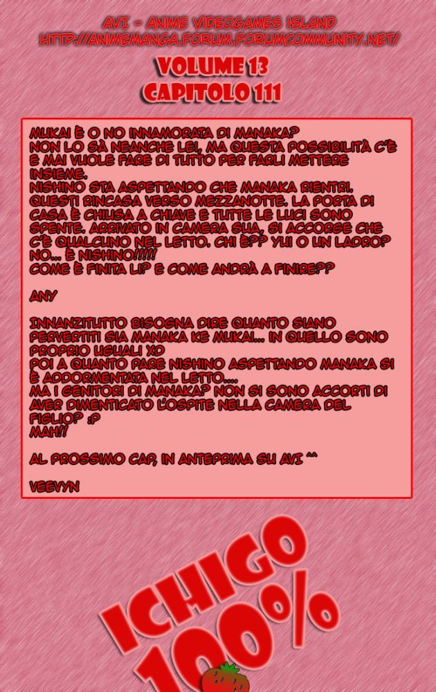 Read 100% Fragola Manga Online