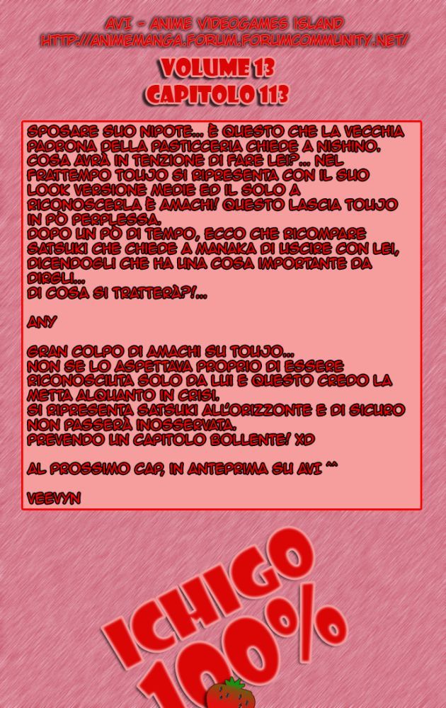 Read 100% Fragola Manga Online