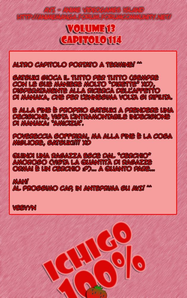 Read 100% Fragola Manga Online