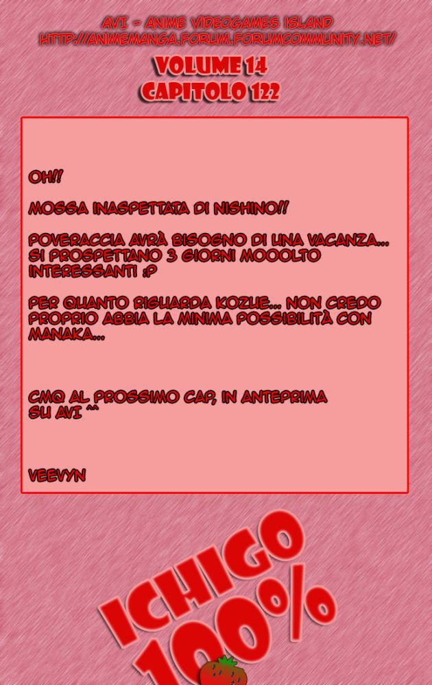 Read 100% Fragola Manga Online
