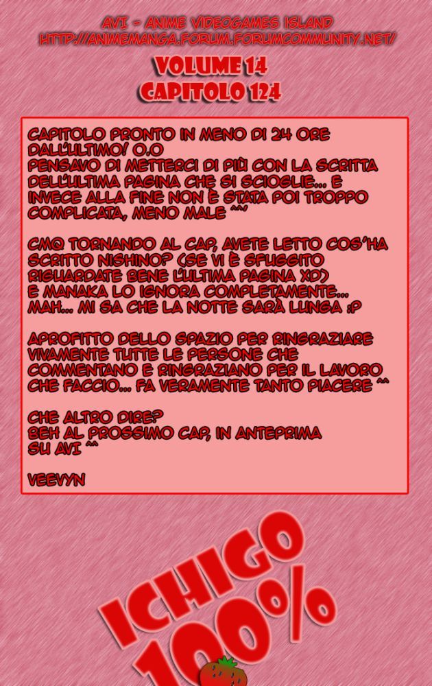 Read 100% Fragola Manga Online
